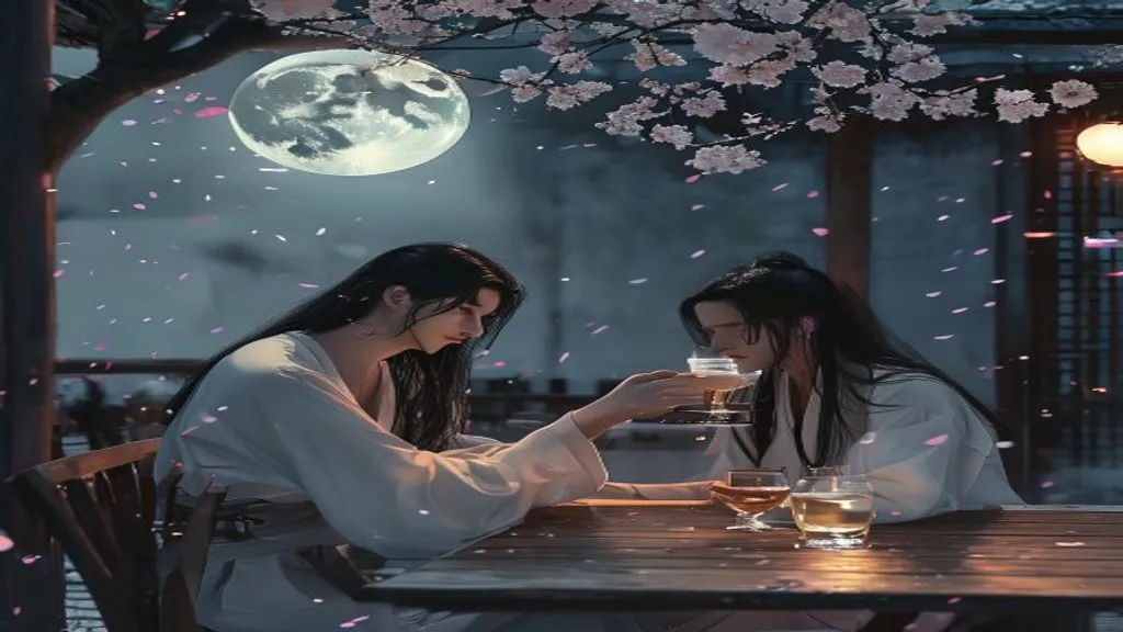 第203章:月下独酌,故人来访