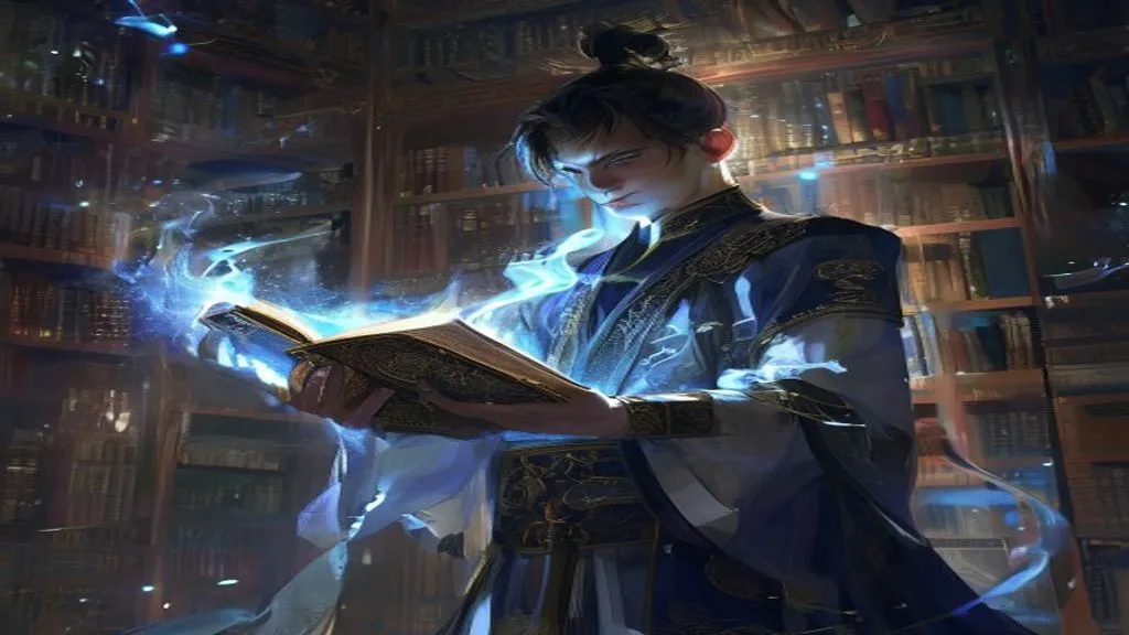 藏书阁异象