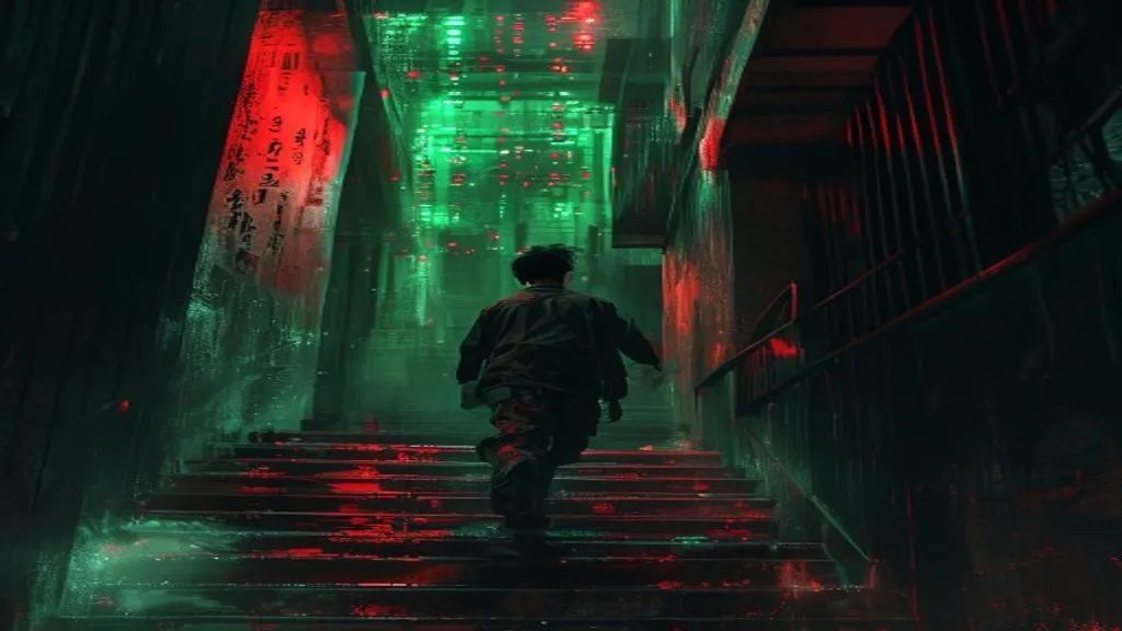 第224章：楼梯间的追逐