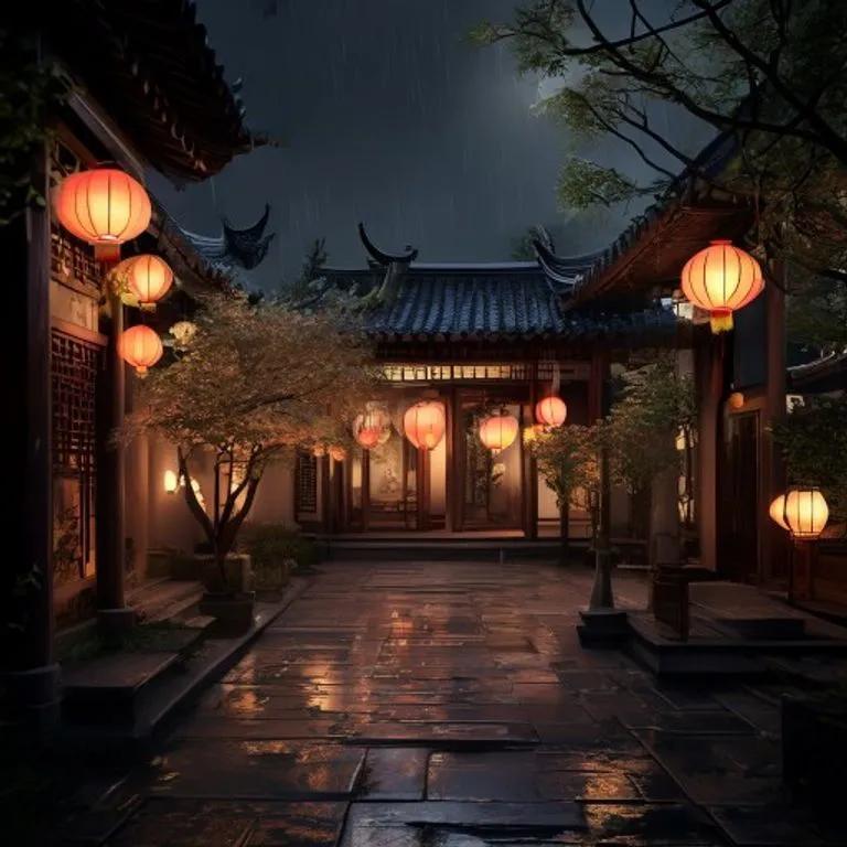 第437章：夜雨谈心